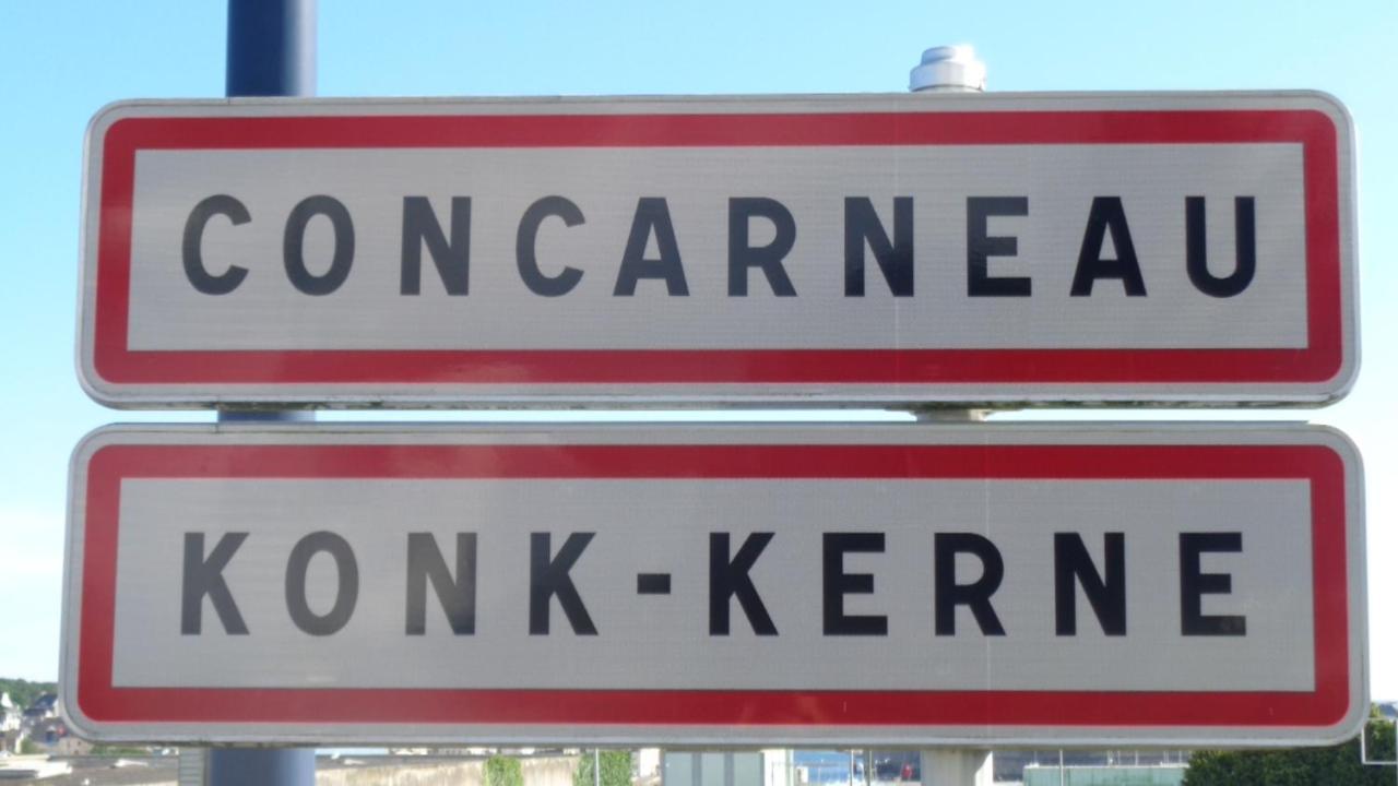 L'Elephant Blanc De Concarnoloc Конкарно Екстериор снимка